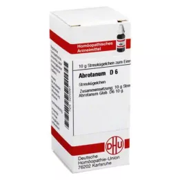 ABROTANUM Globules D 6, 10 g