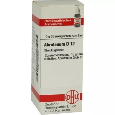 ABROTANUM Globules D 12, 10 g