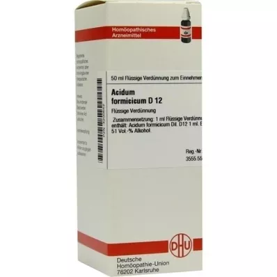 ACIDUM FORMICICUM D 12 Dilution, 50 ml