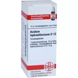 ACIDUM HYDROCHLORICUM Globules D 12, 10 g