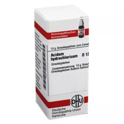 ACIDUM HYDROCHLORICUM Globules D 12, 10 g