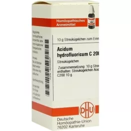 ACIDUM HYDROFLUORICUM C 200 globules, 10 g