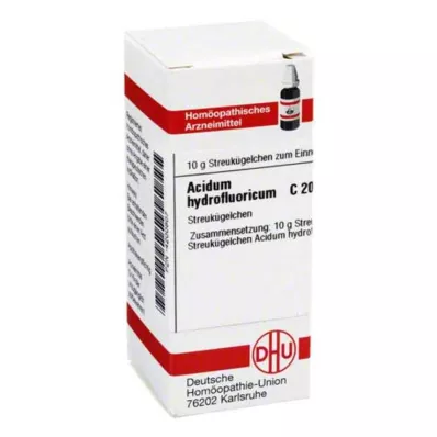 ACIDUM HYDROFLUORICUM C 200 globules, 10 g