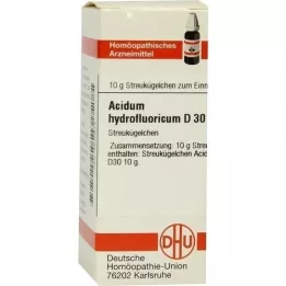 ACIDUM HYDROFLUORICUM D 30 globules, 10 g