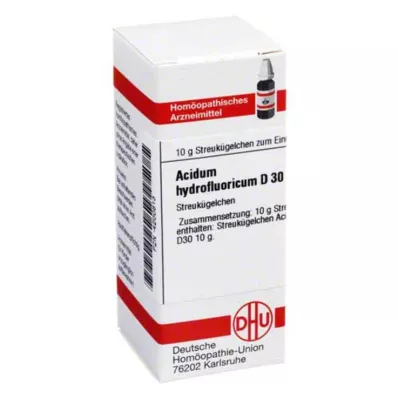 DHU Acidum hydrofluoricum D 30 G, 10 g DHU Acidum hydrofluoricum D 30 G, 10 g