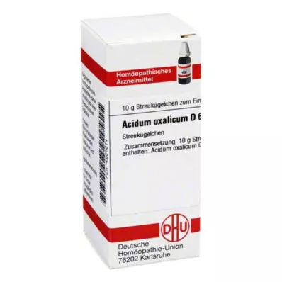 DHU Acidum oxalicum D 6 globules, 10 g