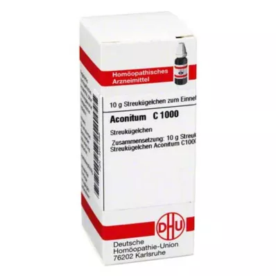 DHU Aconitum C 1000 globules, 10 g