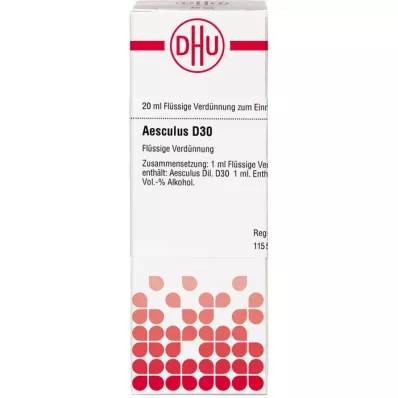 AESCULUS D 30 Dilution, 20 ml