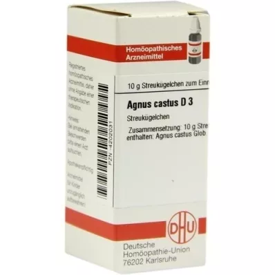 AGNUS CASTUS Globules D 3, 10 g