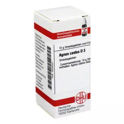 AGNUS CASTUS Globules D 3, 10 g