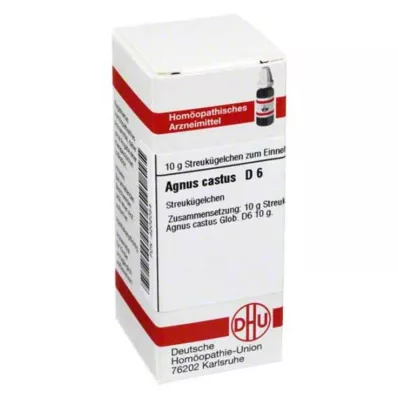 AGNUS CASTUS Globules D 6, 10 g
