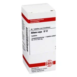 ALLIUM CEPA D 12 comprimés, 80 pc