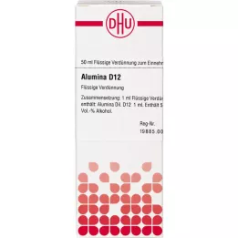 ALUMINA D 12 Dilution, 50 ml