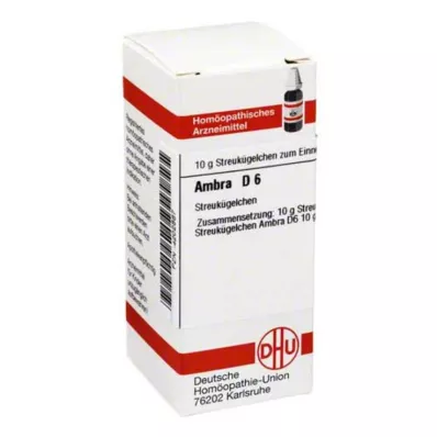 AMBRA Globules D 6, 10 g