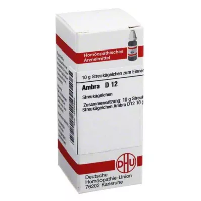 AMBRA Globules D 12, 10 g