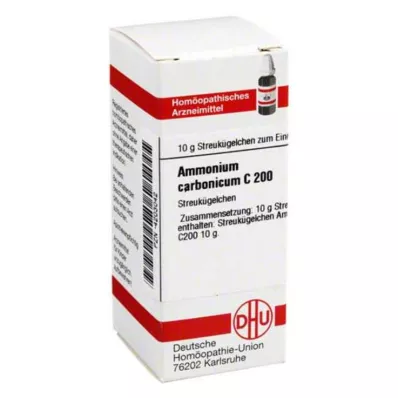 AMMONIUM CARBONICUM C 200 globules, 10 g