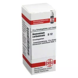 AMMONIUM CARBONICUM Globules D 12, 10 g