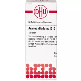 ARANEA DIADEMA D 12 comprimés, 80 pc