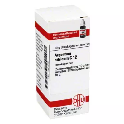DHU Argentum nitricum C 12 globules, 10 g