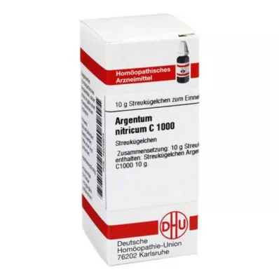 DHU Argentum nitricum C 1000 globules, 10 g