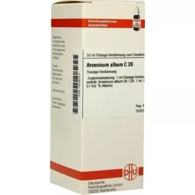 ARSENICUM ALBUM C 30 Dilution, 50 ml