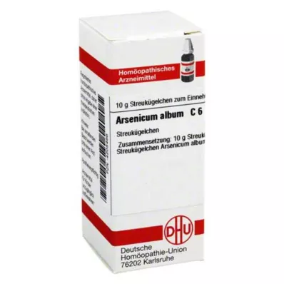 ARSENICUM ALBUM C 6 globules, 10 g