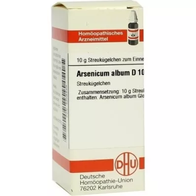 ARSENICUM ALBUM Globules D 1000, 10 g