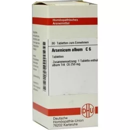 ARSENICUM ALBUM Comprimés C 6, 80 pc