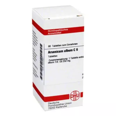 ARSENICUM ALBUM Comprimés C 6, 80 pc