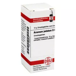 ARSENUM JODATUM Globules D 6, 10 g
