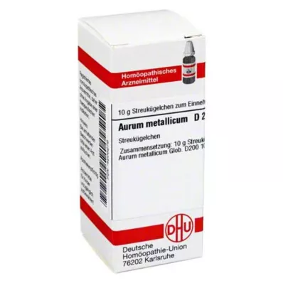 AURUM METALLICUM D 200 globules, 10 g