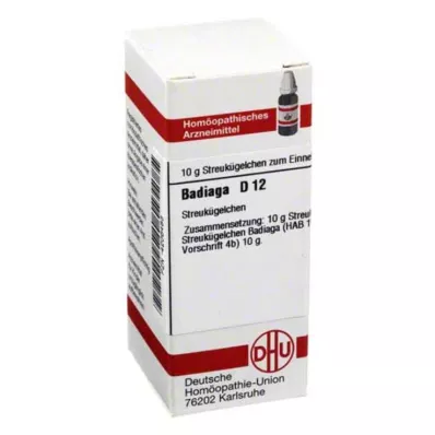 BADIAGA Globules D 12, 10 g