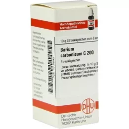 BARIUM CARBONICUM C 200 globules, 10 g