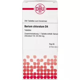 BARIUM CHLORATUM D 4 comprimés, 200 pc