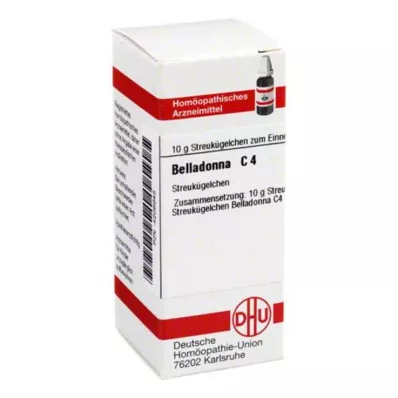 DHU Belladone C 4 globules, 10 g DHU Belladone C 4 globules, 10 g