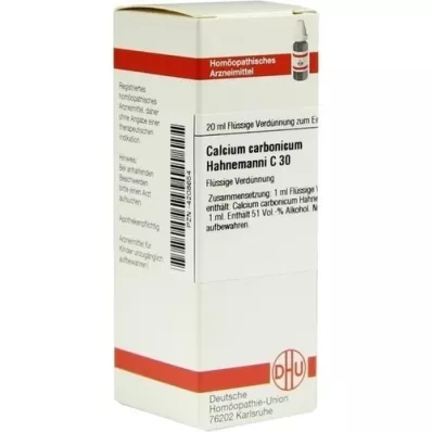 CALCIUM CARBONICUM Dilution Hahnemanni C 30, 20 ml