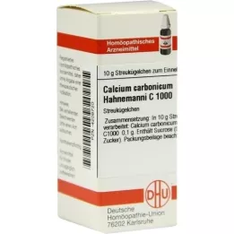 CALCIUM CARBONICUM Globules Hahnemanni C 1000, 10 g