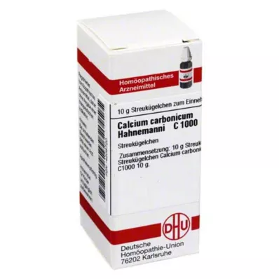 CALCIUM CARBONICUM Globules Hahnemanni C 1000, 10 g