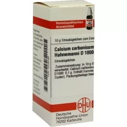 CALCIUM CARBONICUM Globules Hahnemanni D 1000, 10 g