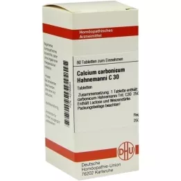 CALCIUM CARBONICUM Comprimés Hahnemanni C 30, 80 pces