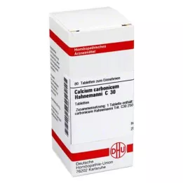 CALCIUM CARBONICUM Comprimés Hahnemanni C 30, 80 pces