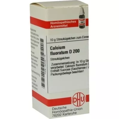 CALCIUM FLUORATUM D 200 globules, 10 g