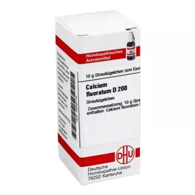DHU Calcium fluoratum D 200 globules, 10 g DHU Calcium fluoratum D 200 globules, 10 g