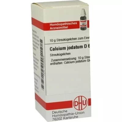 CALCIUM JODATUM Globules D 6, 10 g