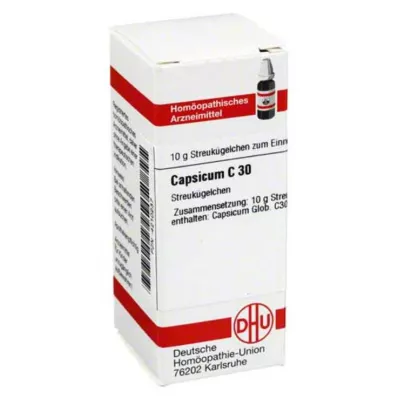 DHU Capsicum C 30 globules, 10 g