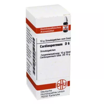 CARDIOSPERMUM Globules D 6, 10 g CARDIOSPERMUM Globules D 6, 10 g