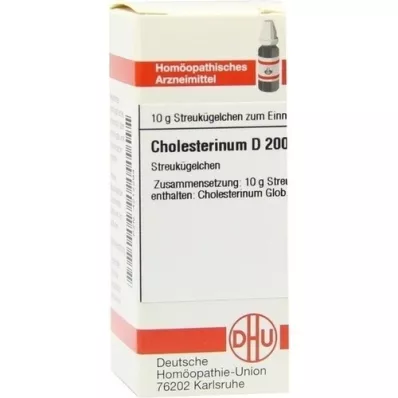 CHOLESTERINUM D 200 globules, 10 g