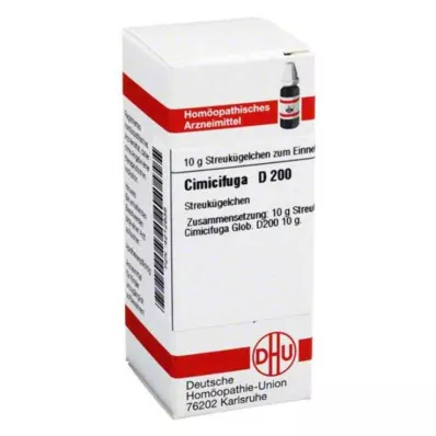 DHU Cimicifuga D 200 globules, 10 g DHU Cimicifuga D 200 globules, 10 g