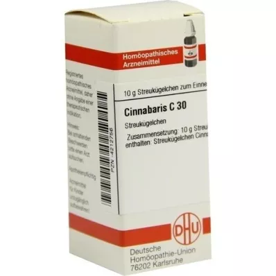 CINNABARIS C 30 globules, 10 g
