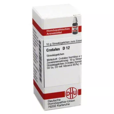CROTALUS Globules D 12, 10 g